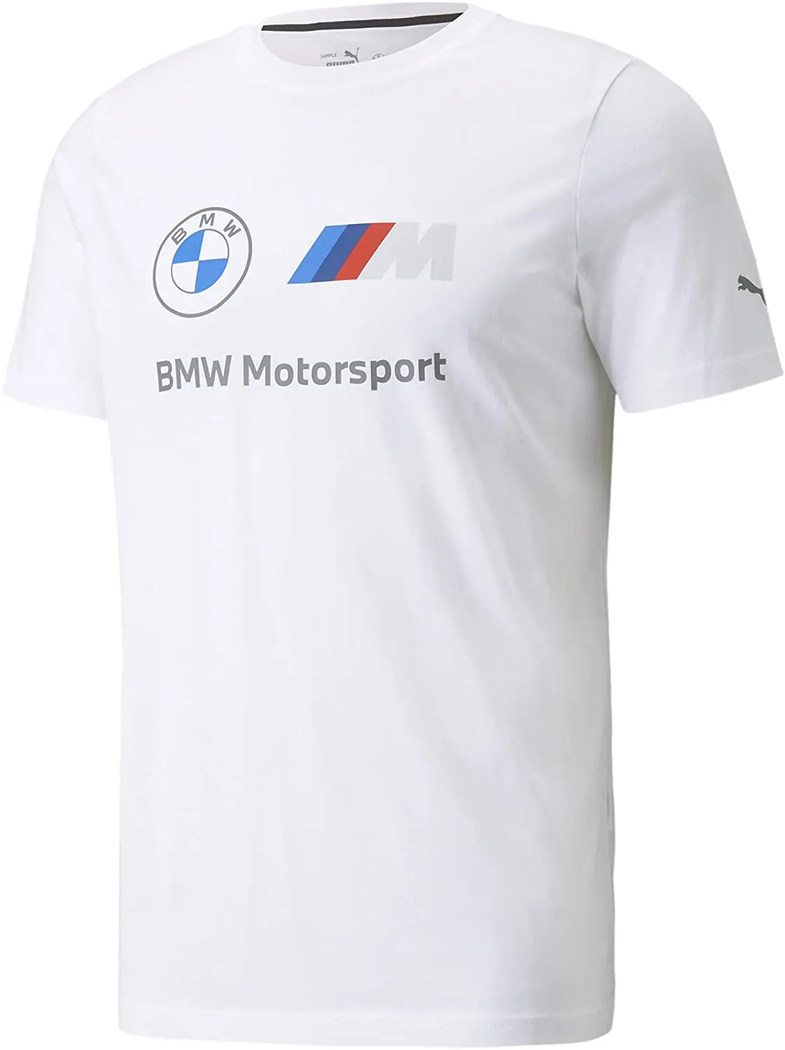 PUMA Men's Standard BMW MMS Essentials Logo T-Shirt