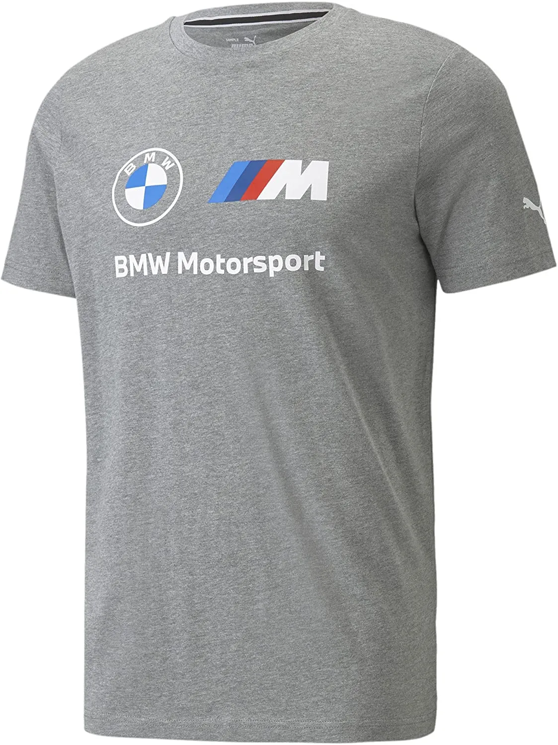 PUMA Men's Standard BMW MMS Essentials Logo T-Shirt