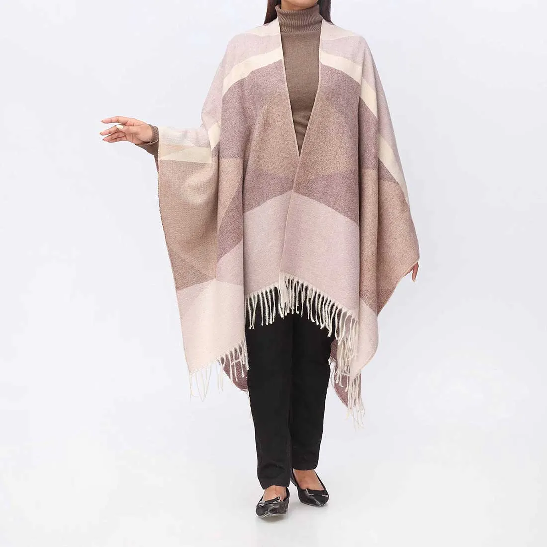 Purple Cape Shawl PW3884