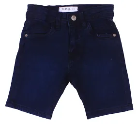 REDTAG Boy's Darkwash Shorts