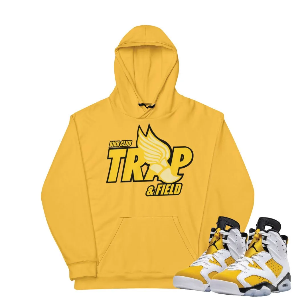 Retro 6 Yellow Ochre "Trap" Hoodie