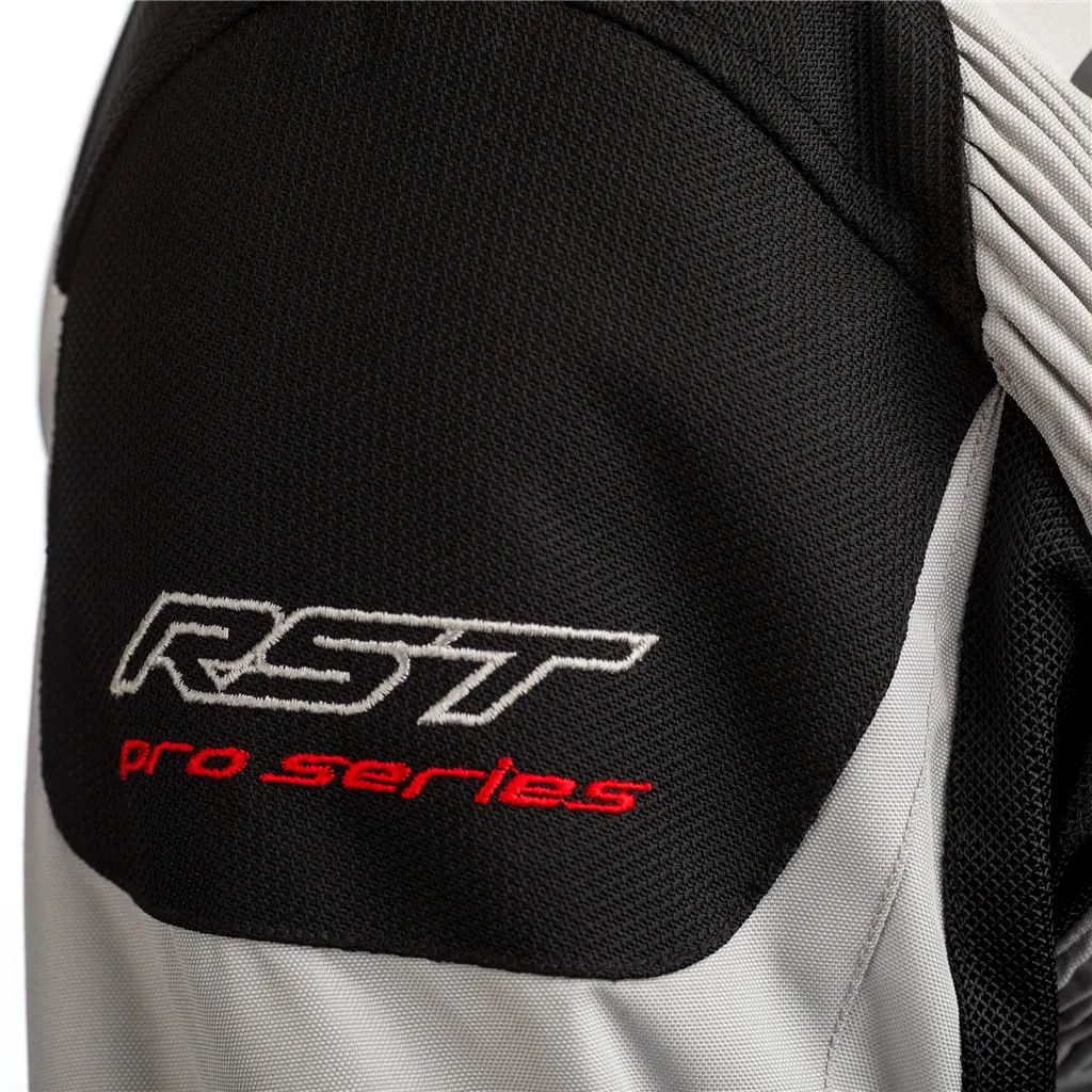 RST Pro Series Ventilator-X CE Textile Jacket - Silver / Black