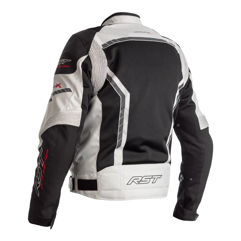 RST Pro Series Ventilator-X CE Textile Jacket - Silver / Black