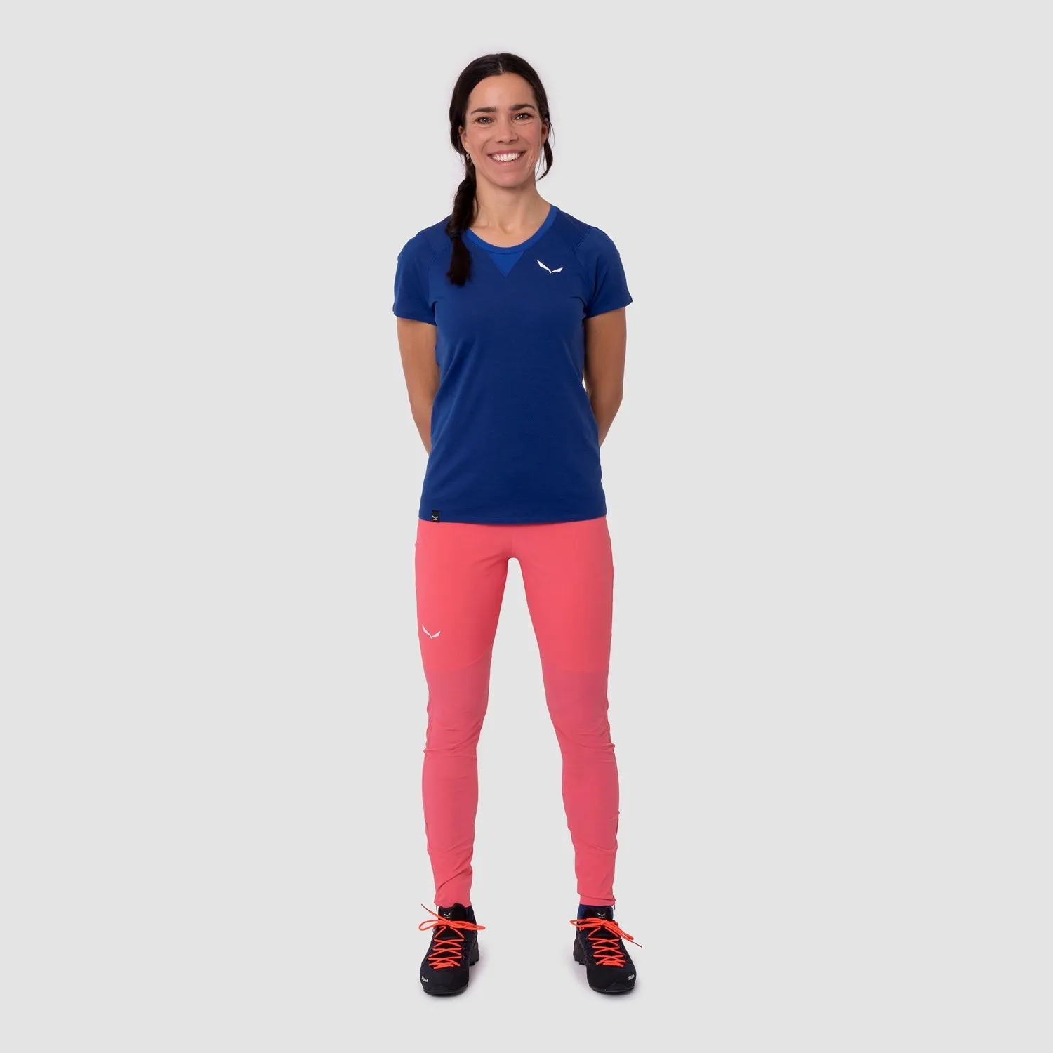 Salewa Women&#x27;s Agner Merino T-Shirt Electric | Buy Salewa Women&#x27;s Agner Merino T-Shirt Electric here | Outnorth