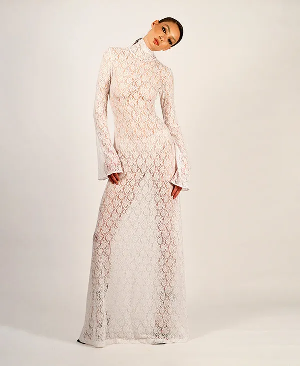 Silvie lace gown