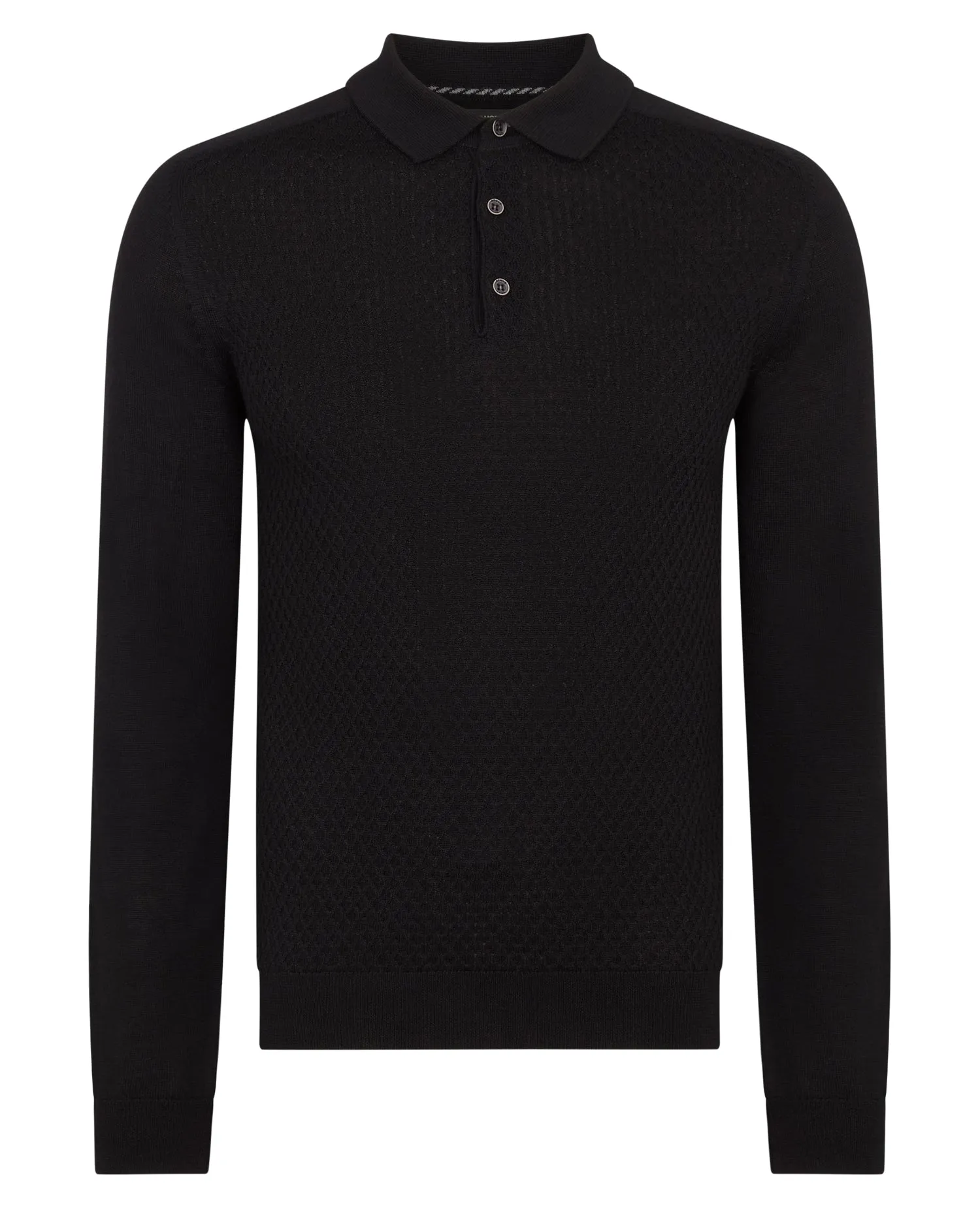 Slim Fit Merino Wool-Blend Knitted Polo