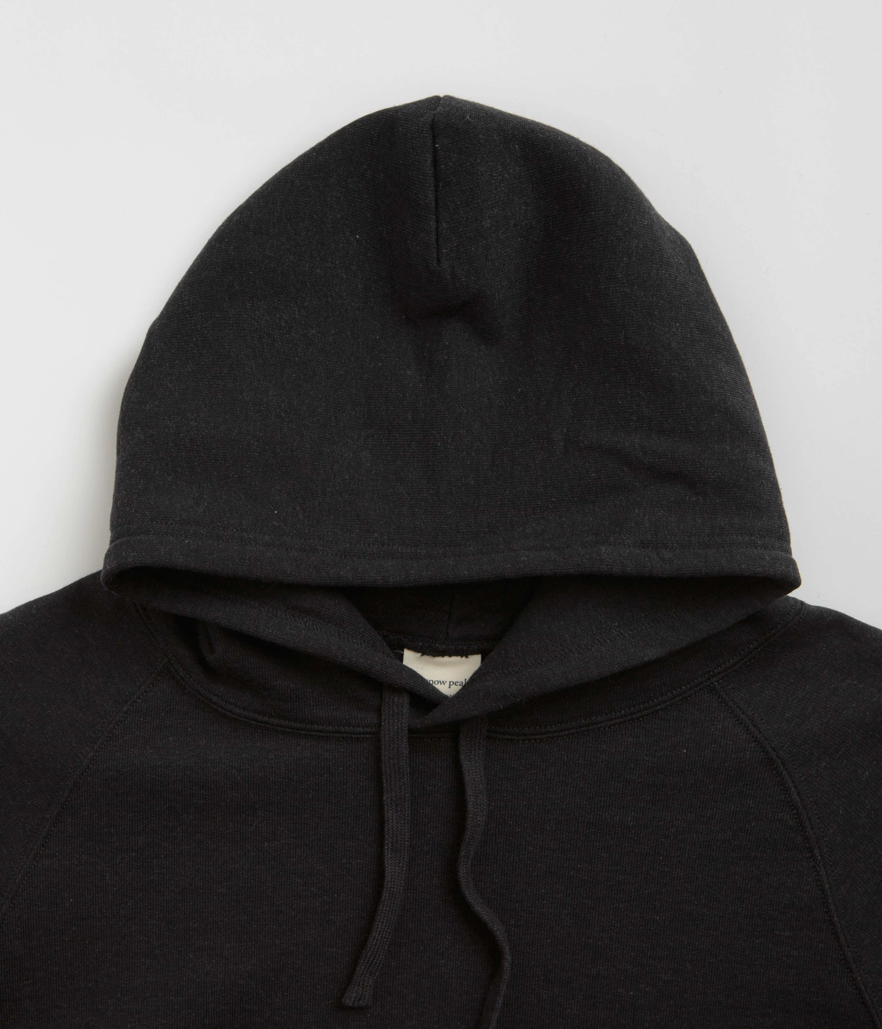 Snow Peak Recycled Cotton Hoodie - Black