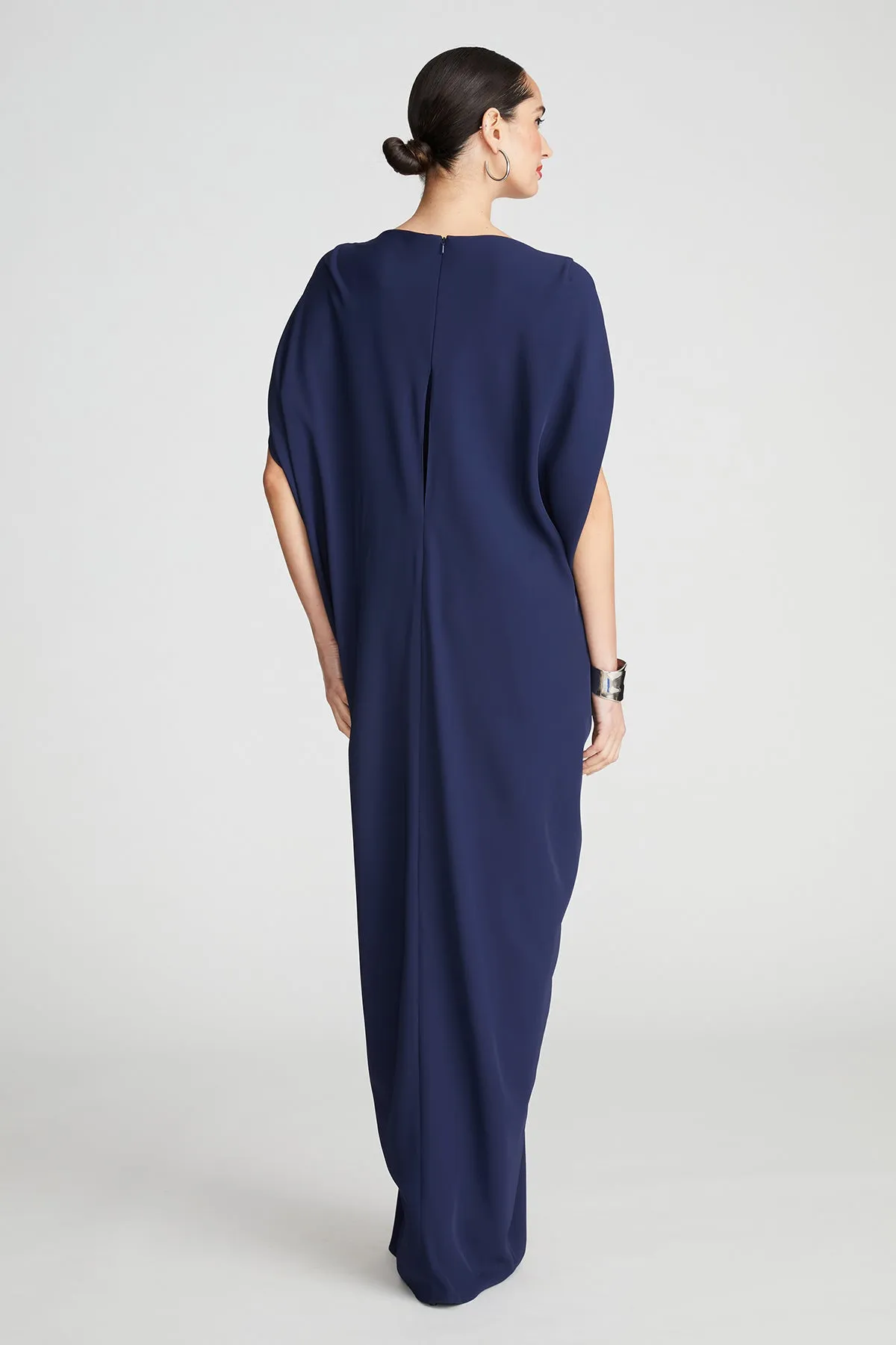 Starla Gown In Fluid Crepe