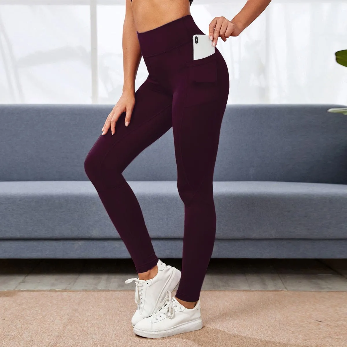 Stylish and Comfortable Women's High Waist Leggings