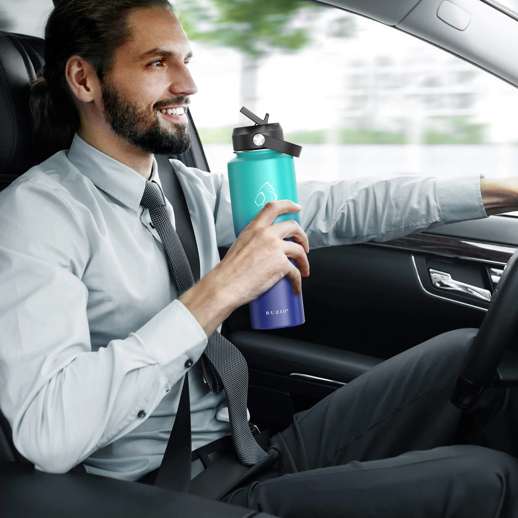 T-Shape Water Bottle for Car | 32oz