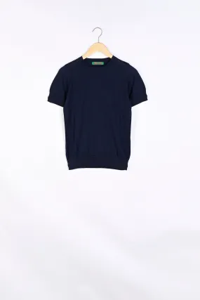 T-SHIRT - MERINOS - DARK NAVY