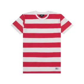 T-Shirt Stripe RUBIO MAROON