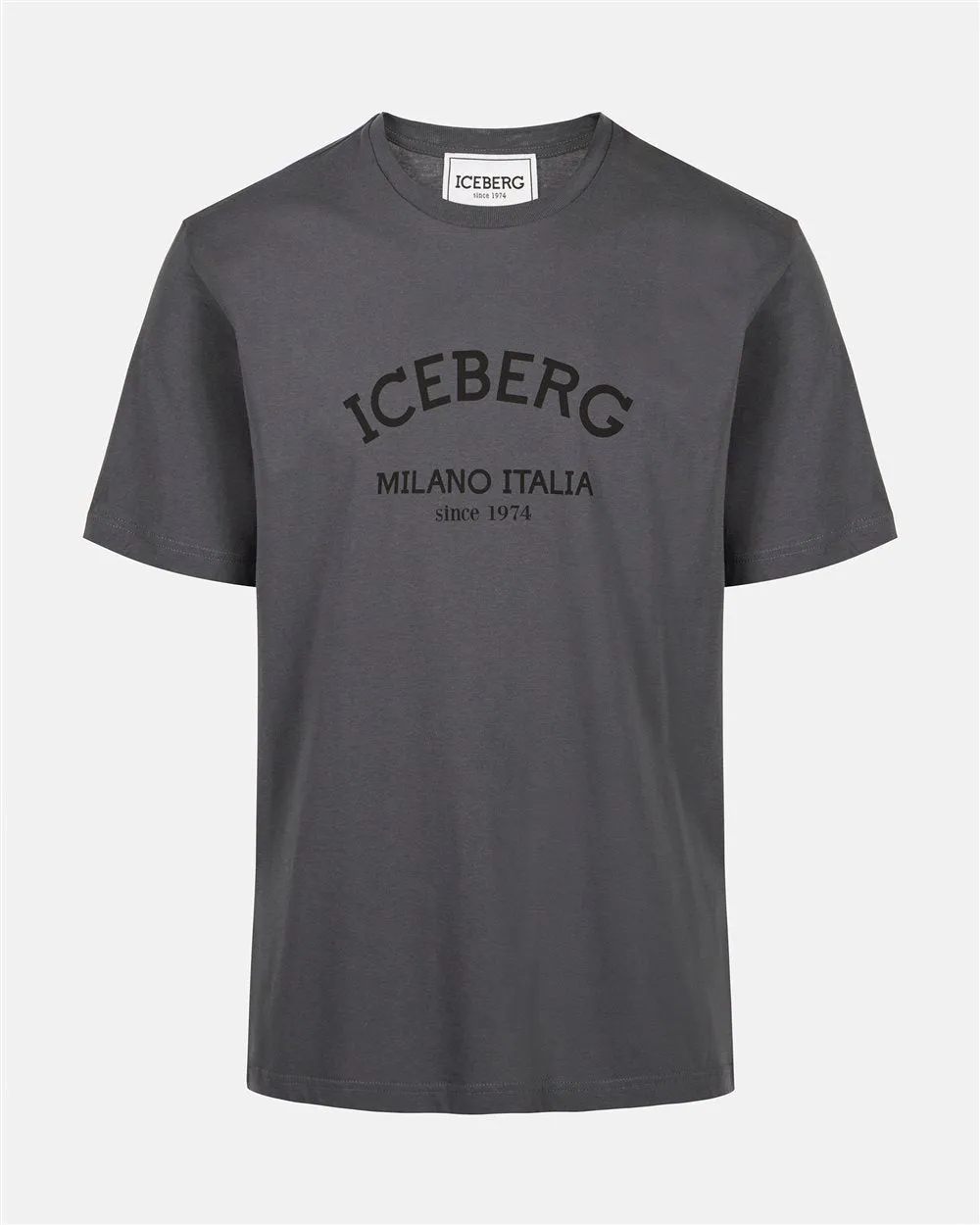 T-shirt with Iceberg logo (Pencil) - I24F02N63258784