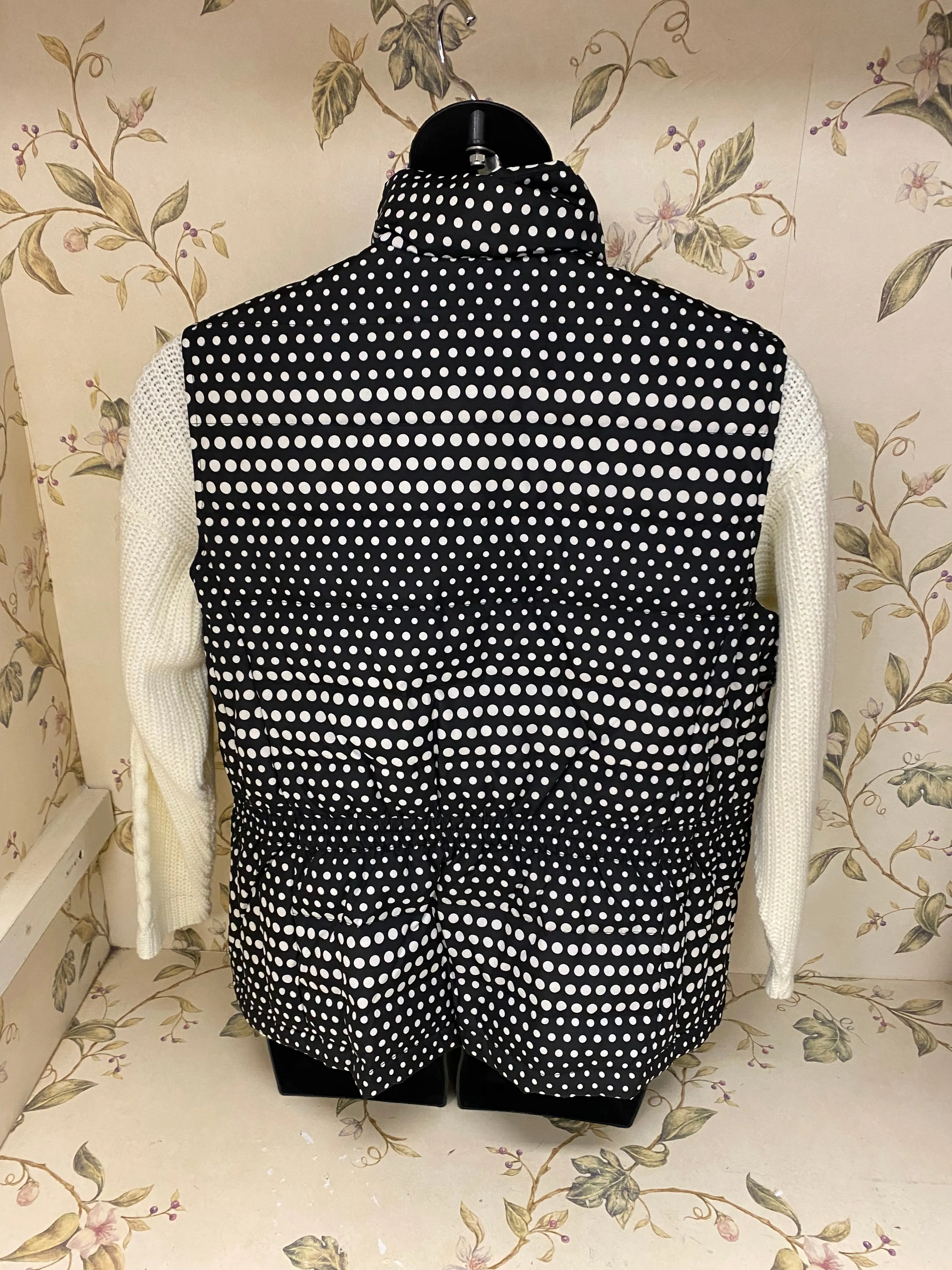 Talbots Black Polka Dot None, XL