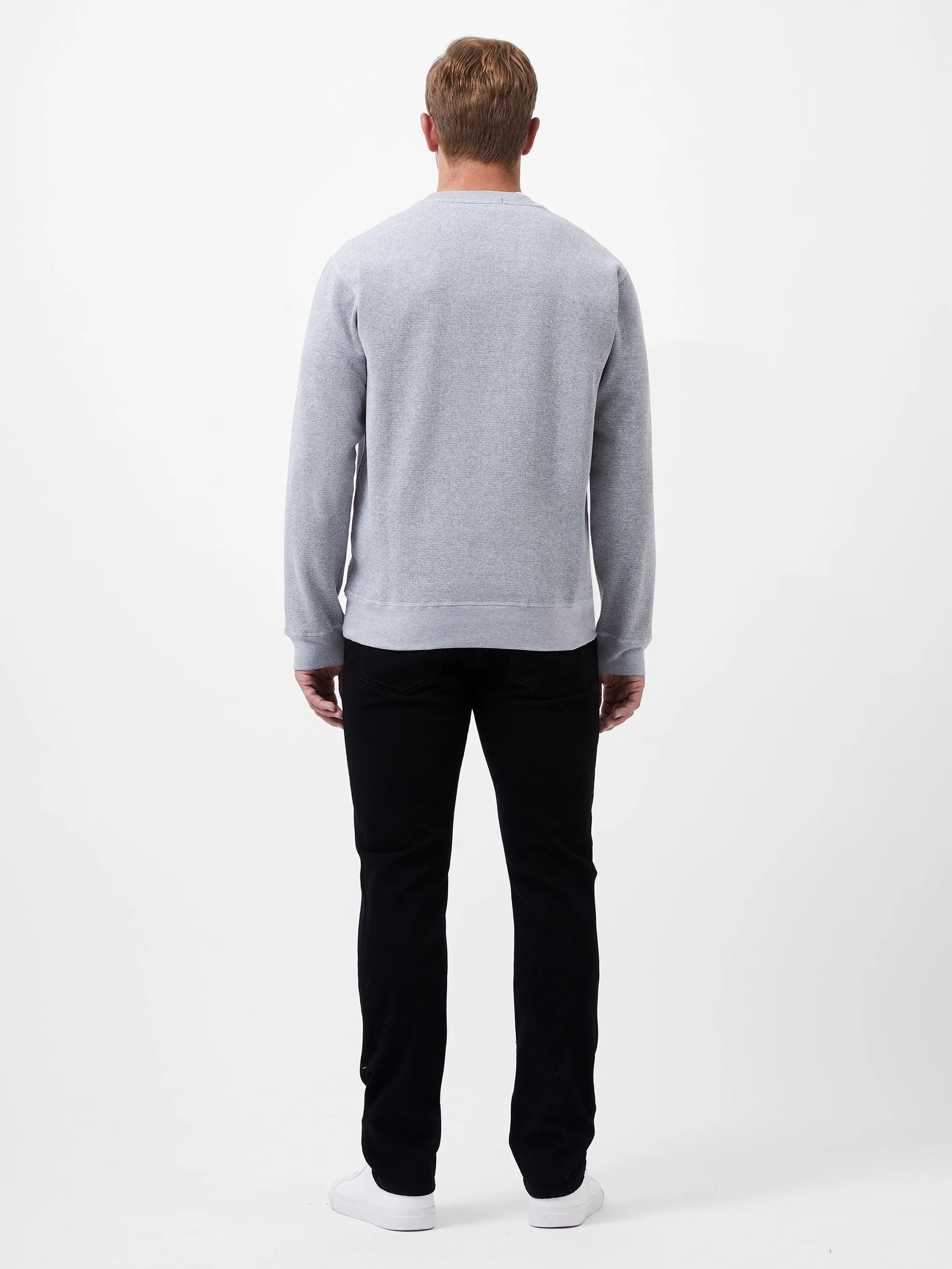 Textured Crew Sweatshirt