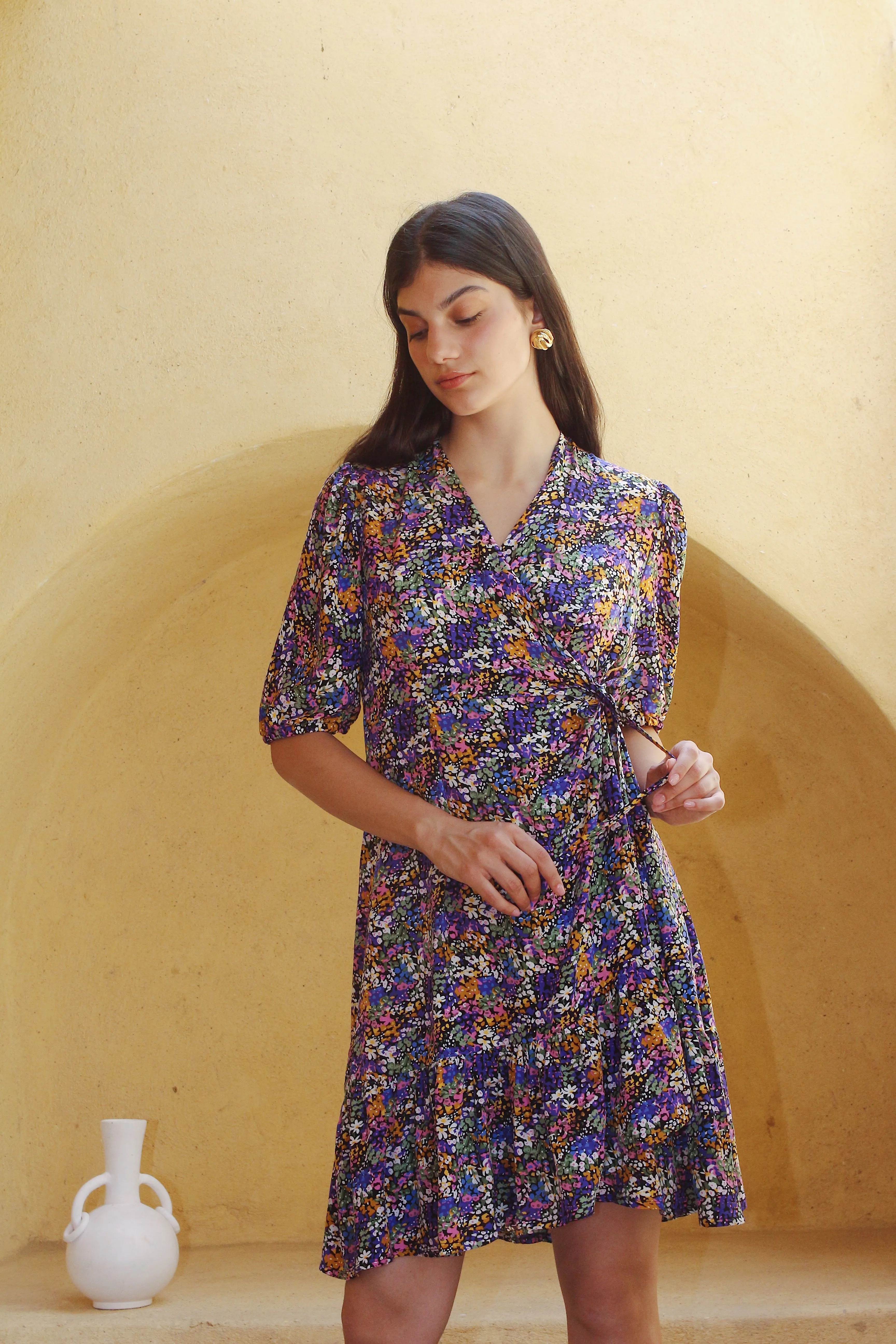 The Zeinah Wrap Dress