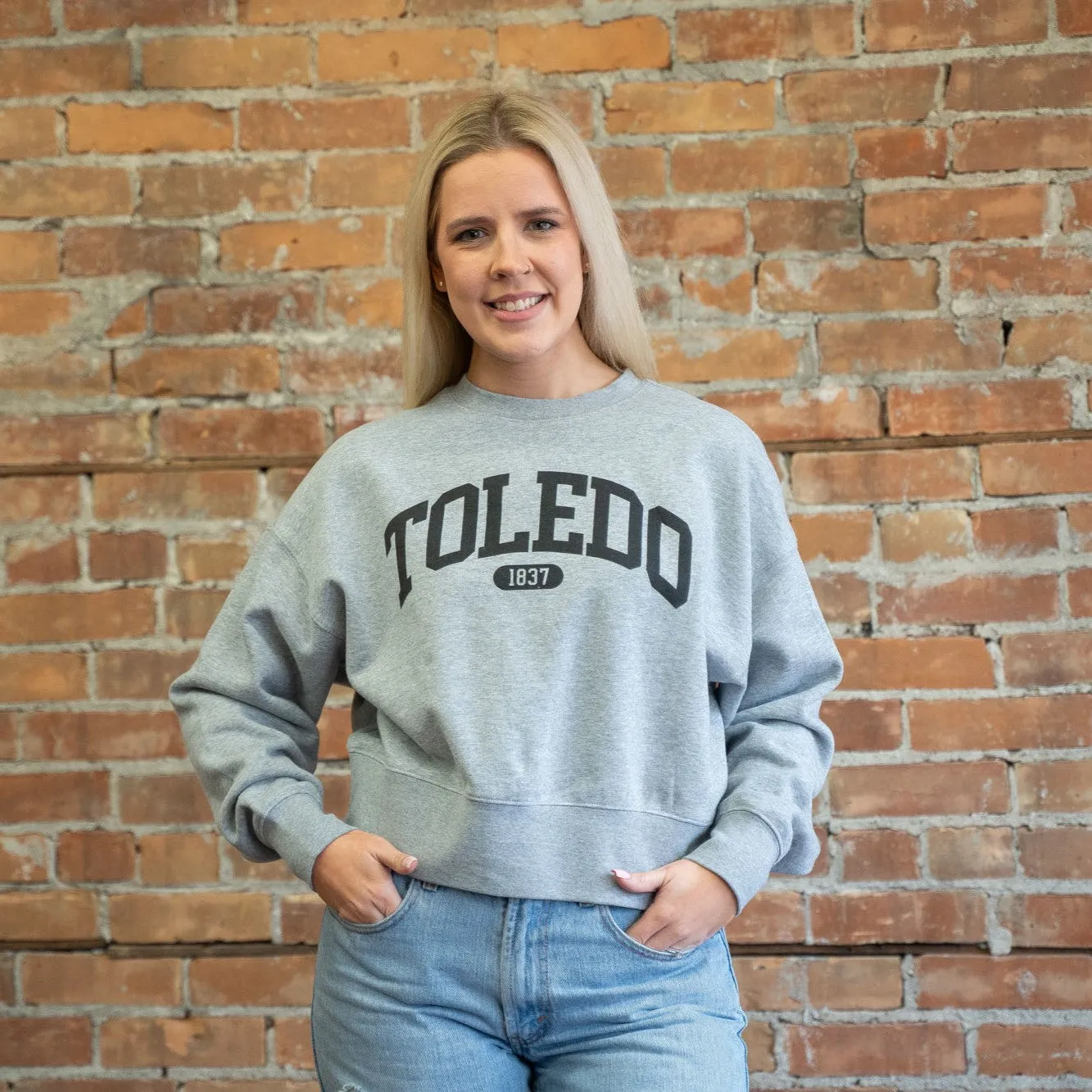 Toledo Cropped Sweatshirt