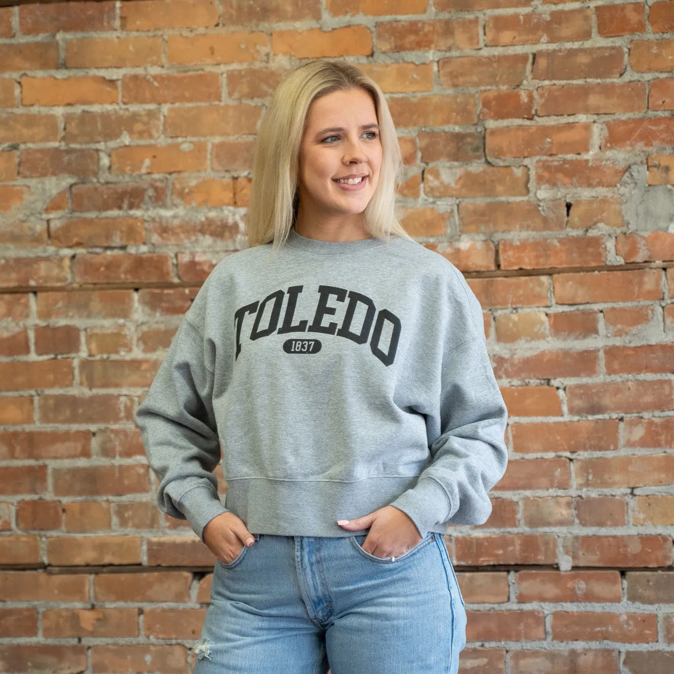 Toledo Cropped Sweatshirt