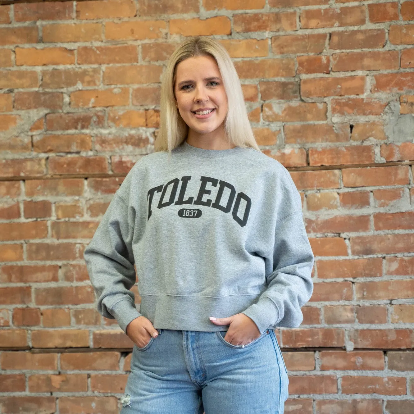 Toledo Cropped Sweatshirt