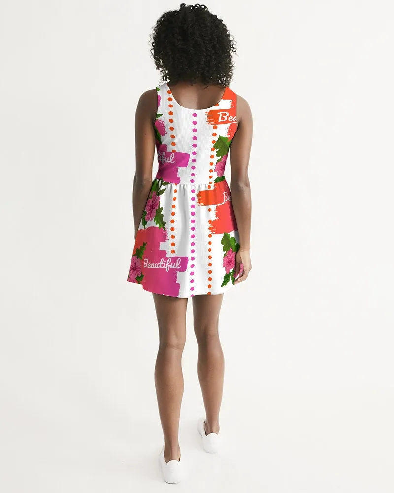 Tropical Hibiscus Dress