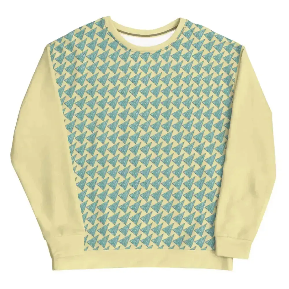 Tropical Vibe Pizza Wave Pullover for Men