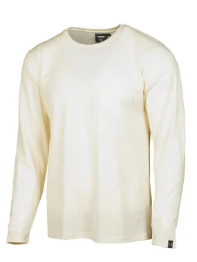 UNDERWOOL MERINO LONG SLEEVE MALE  — NATURAL WHITE