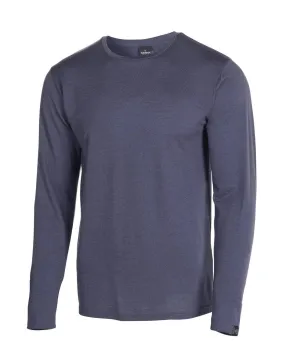 UNDERWOOL MERINO LONG SLEEVE MALE  — STEELBLUE