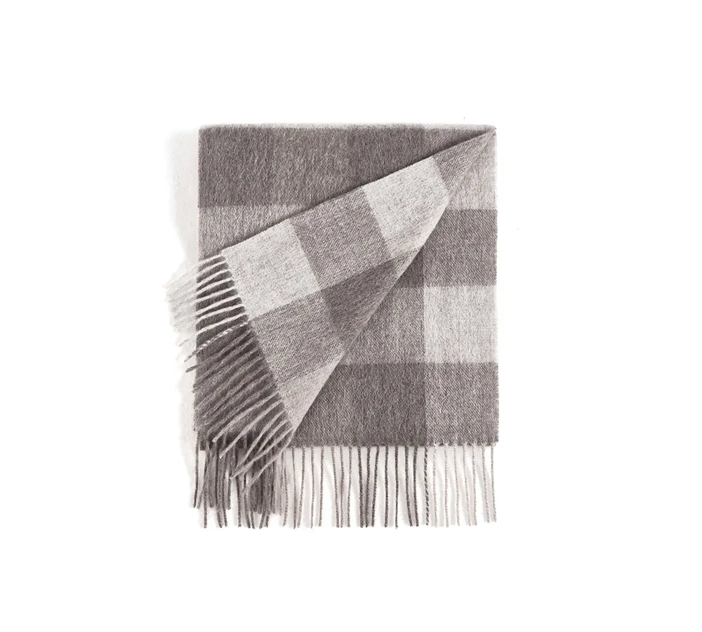 Urban UGG® 100% Wool Check Scarf Zoe