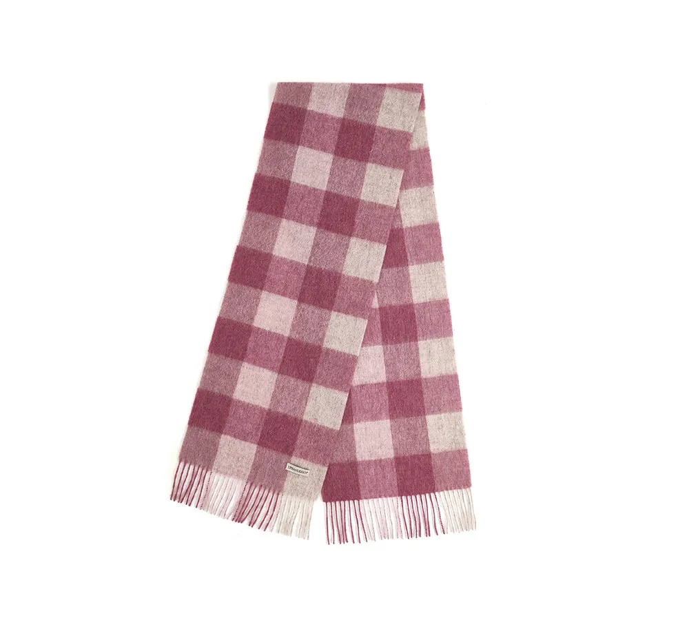 Urban UGG® 100% Wool Check Scarf Zoe