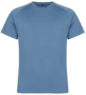 Urberg Men&#x27;s Lyngen Merino T-Shirt 2.0 Blue Stone | Buy Urberg Men&#x27;s Lyngen Merino T-Shirt 2.0 Blue Stone here | Outnorth