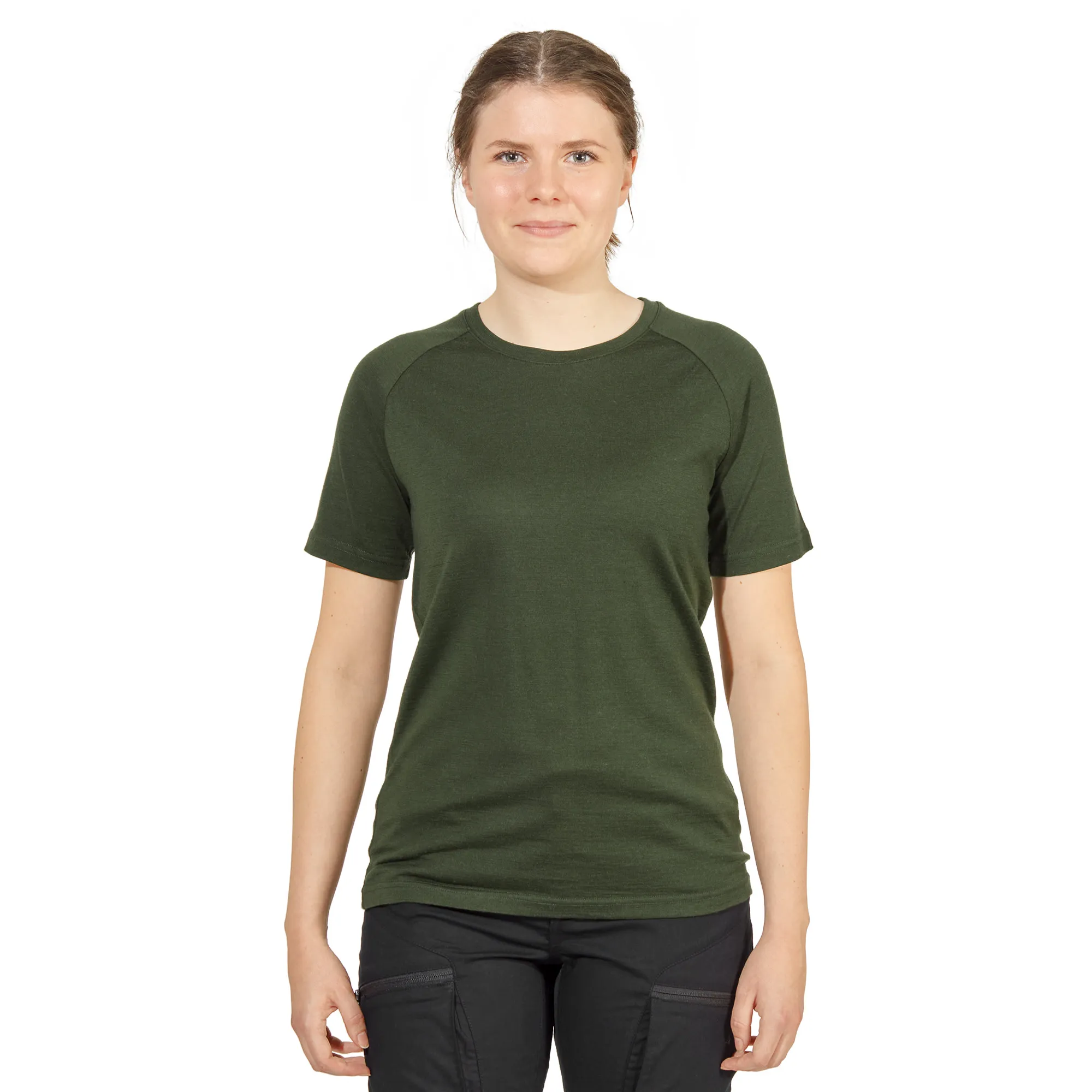 Urberg Women&#x27;s Lyngen Merino T-Shirt 2.0 Kombu Green | Buy Urberg Women&#x27;s Lyngen Merino T-Shirt 2.0 Kombu Green here | Outnorth