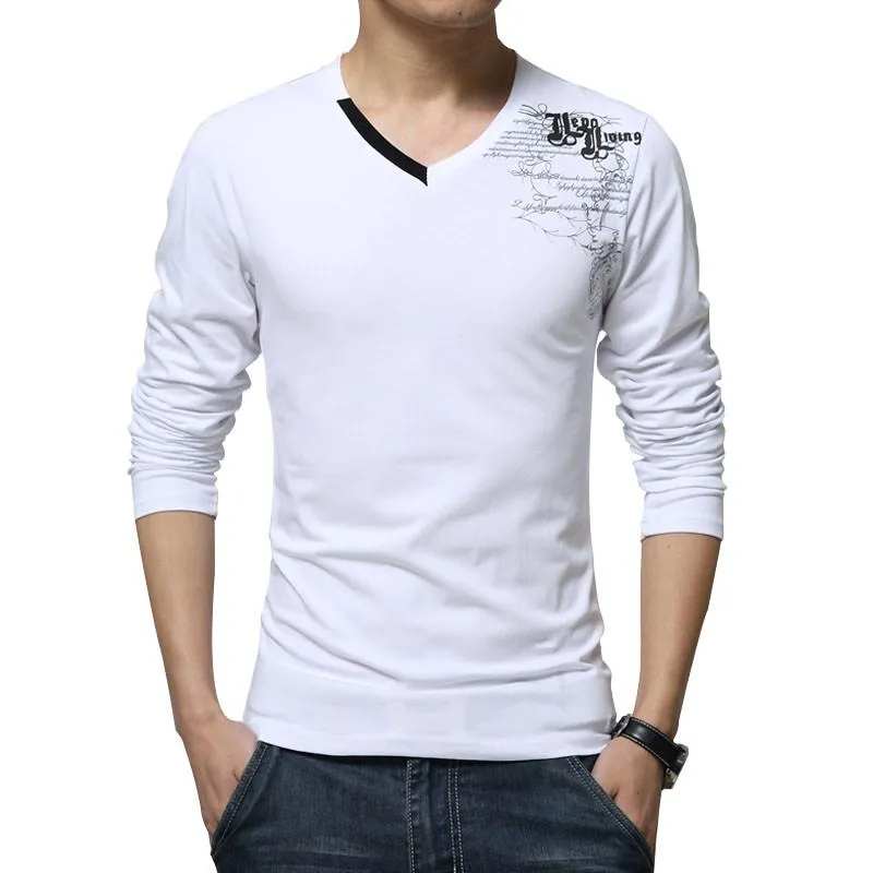 V-Neck Cotton Tee