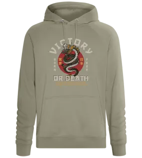 Victory or Death Dragon Design - Comfort unisex hoodie