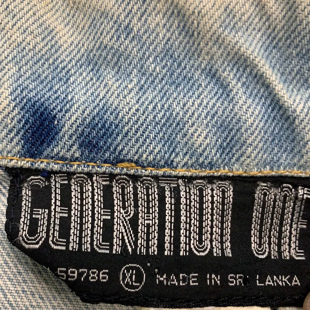 Vintage generation one denim vest