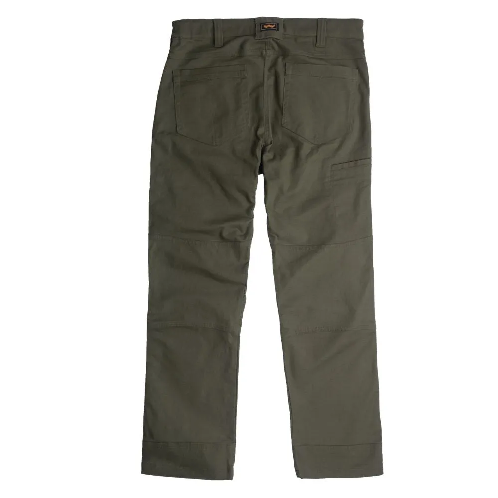 Walls Ditchdigger All-Season Twill Double-Knee Men's Work Pant YP96 - Olive