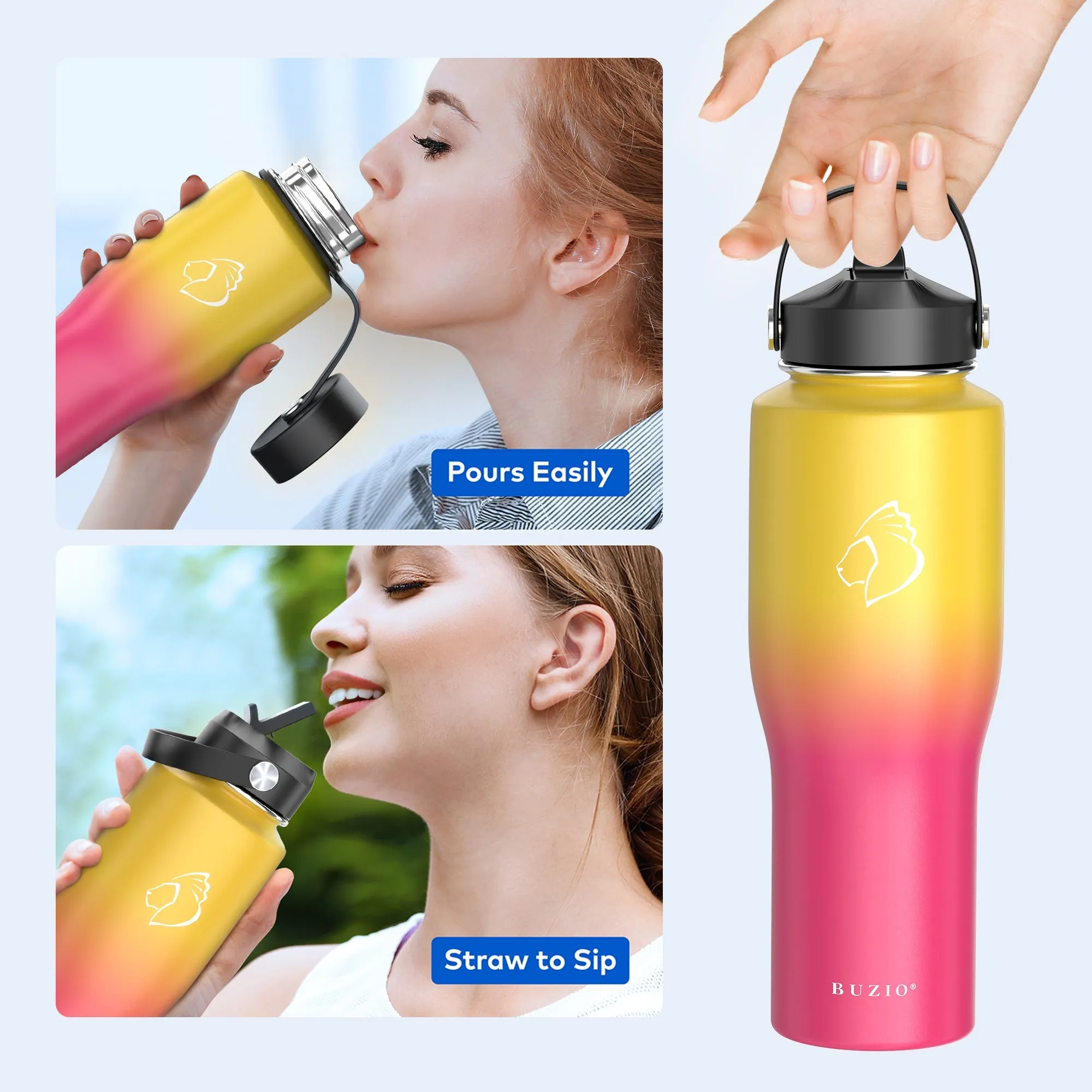 Wholesale - Water Bottle Fits in Cuo Holder | 32oz-40oz