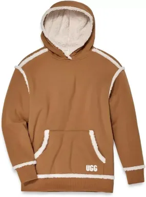 Women's Apparel UGG JOANNE Bonded Fleece Hoodie Sweater 1132553 CHESTNUT