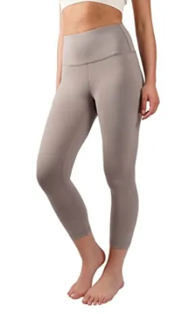 Yogalicious High Waist Ultra Soft Lightweight Capris - Satellite Lux