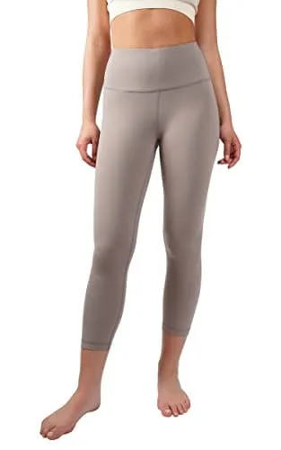 Yogalicious High Waist Ultra Soft Lightweight Capris - Satellite Lux