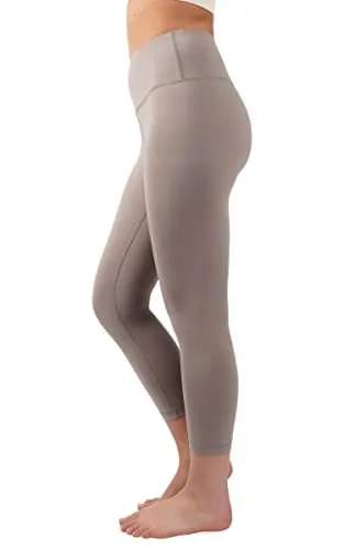 Yogalicious High Waist Ultra Soft Lightweight Capris - Satellite Lux